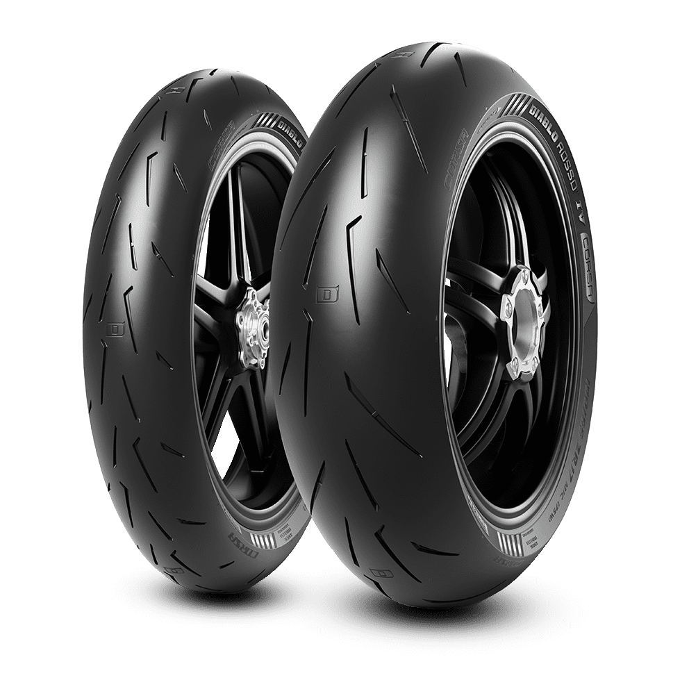 VORDERRADBEREIFUNG DIABLO™ ROSSO IV CORSA (120-70 ZR17)
