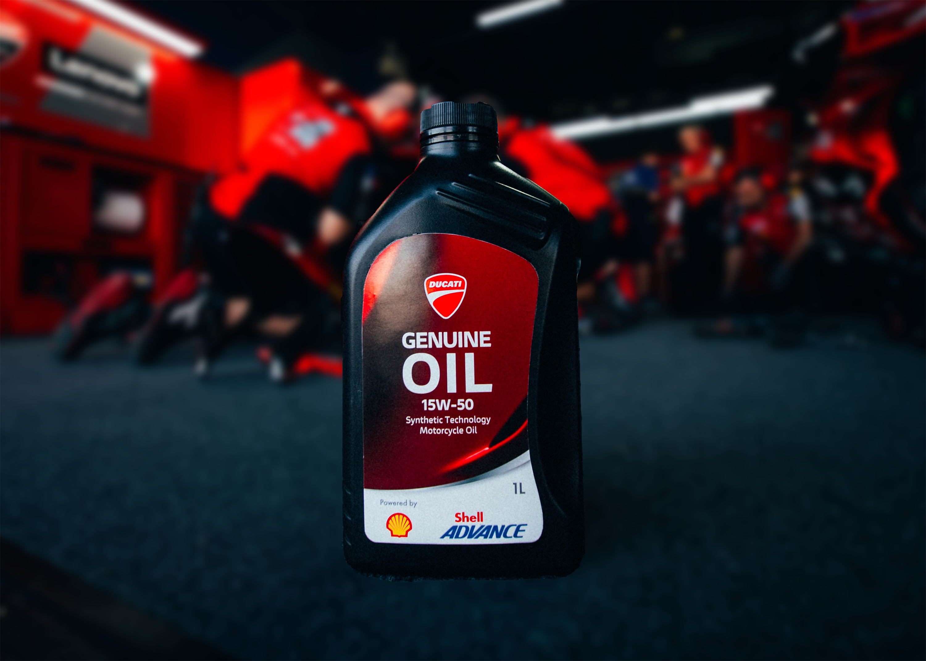 Ducati Genuine Oil powered by Shell Advance 15W-50 (1L)