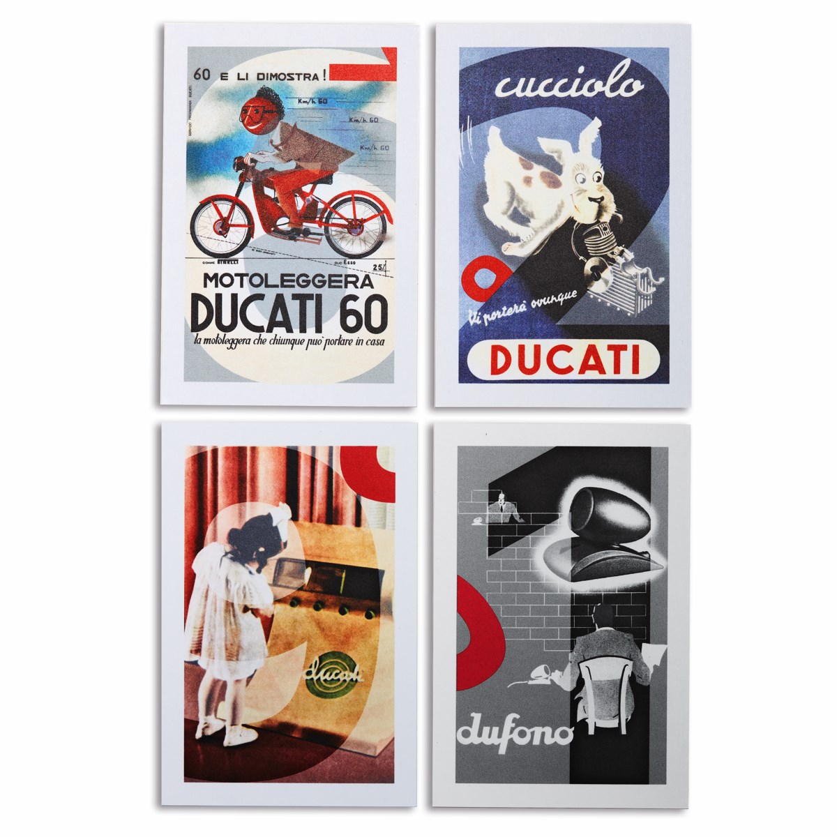 Ducati Museum Postkarten-Set