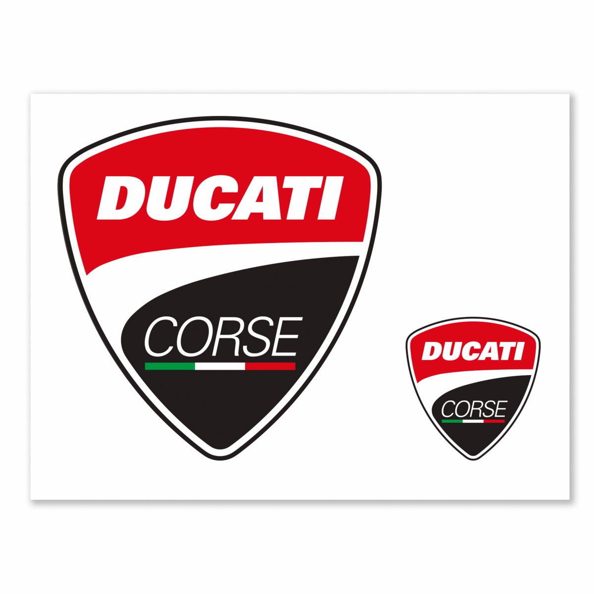 Aufkleber Ducati Corse
