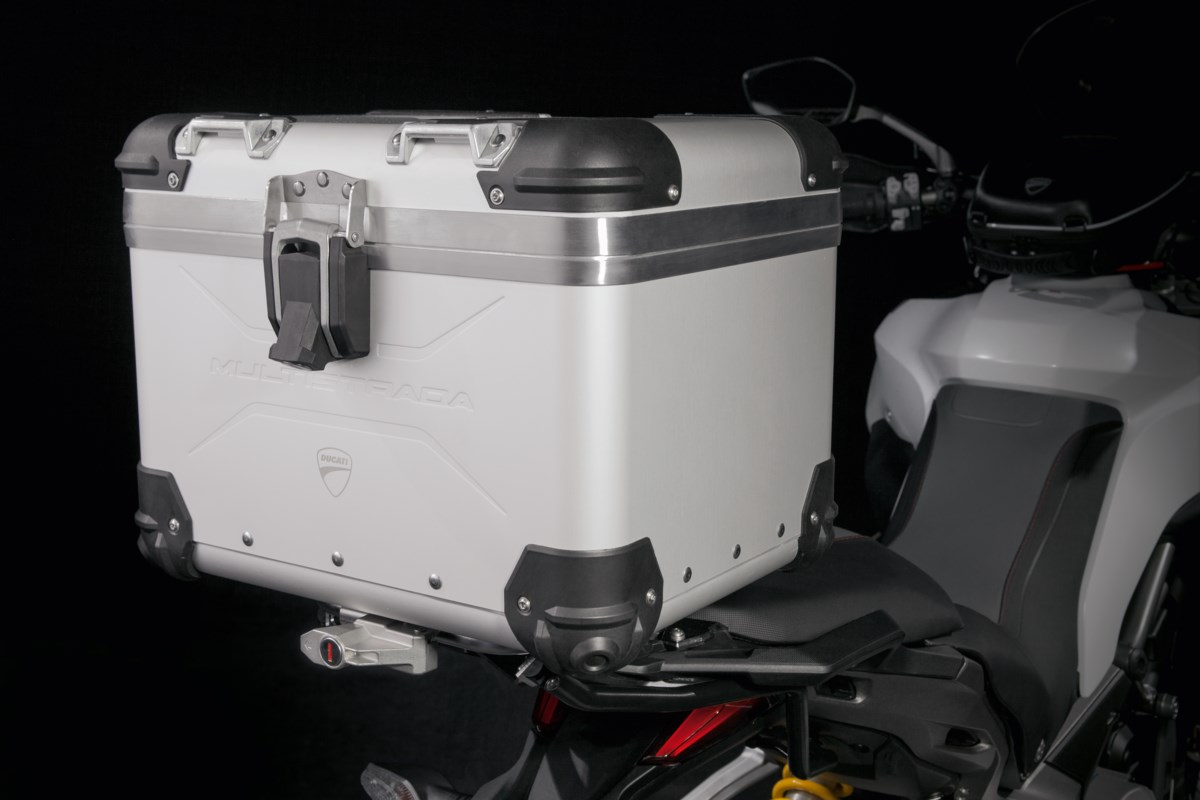 Topcase aus Aluminium