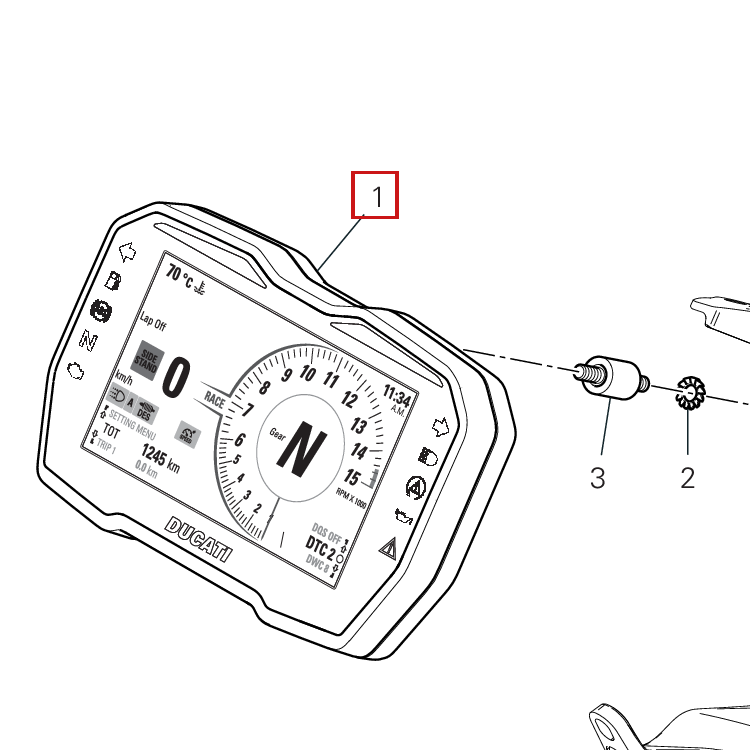 INSTRUMENT PANEL 1806 MY'21