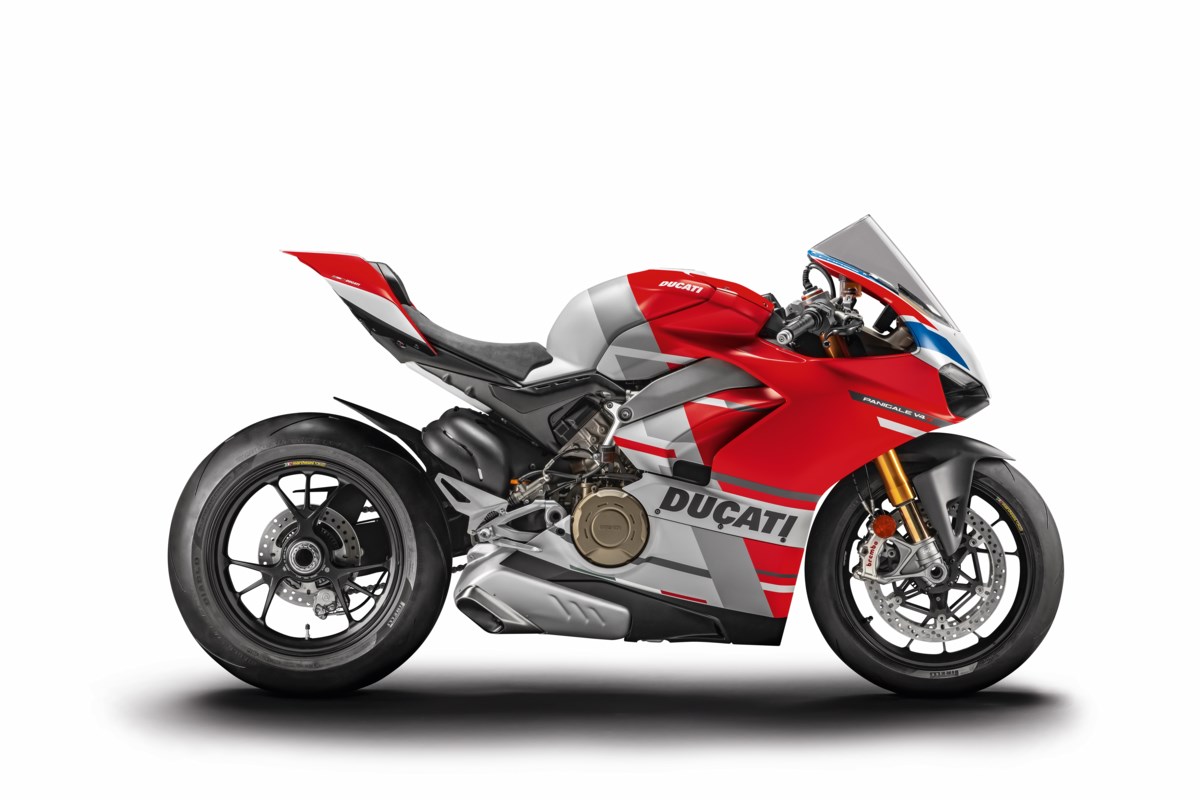 Motorrad Miniatur Panigale V4 S Corse