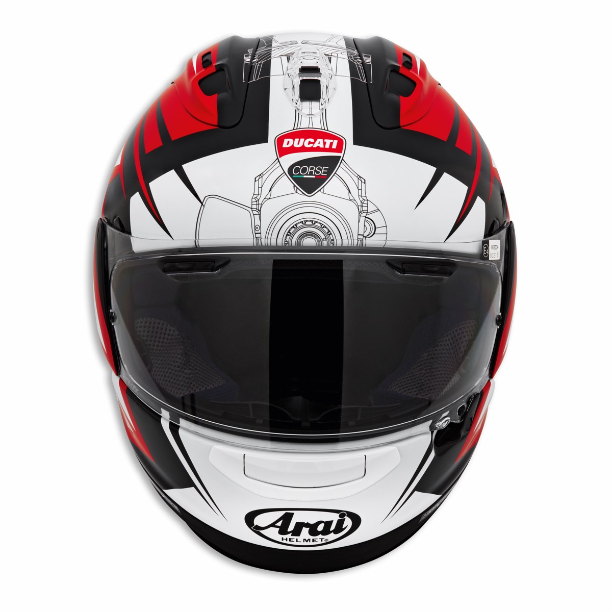 Motorradhelm Corse V7