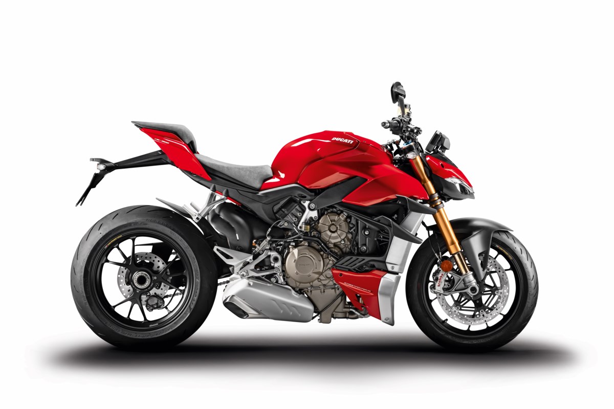 Motorrad Miniatur Super Naked V4 S