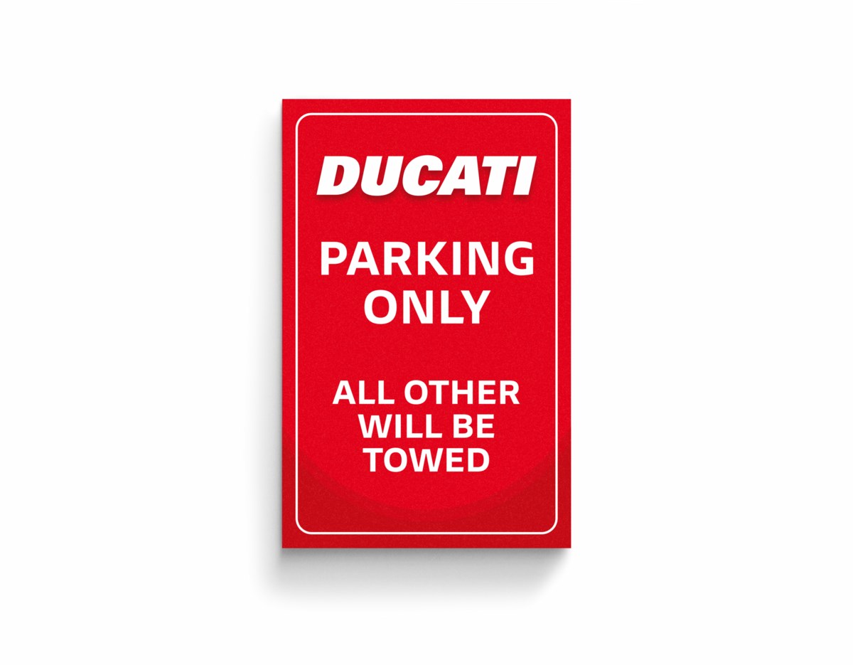 Stahl-Magnet Ducati Parken