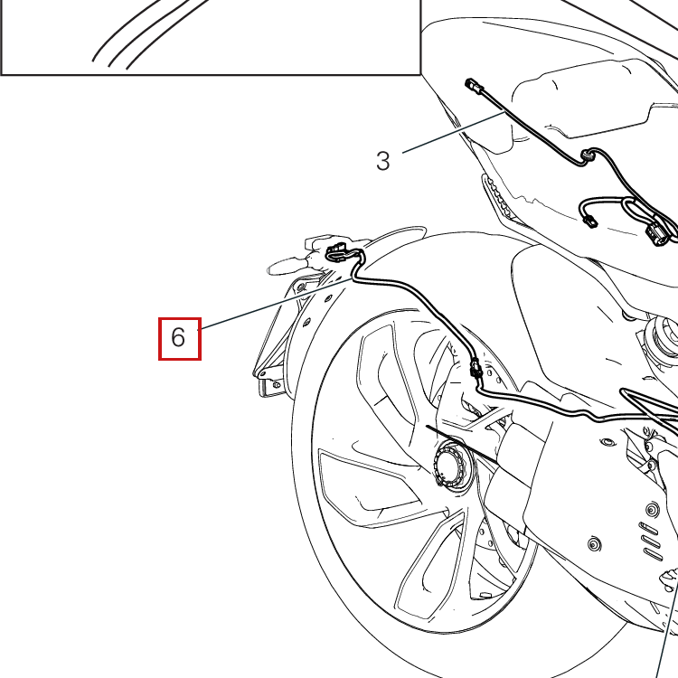 1705 TAIL FRAME W.H